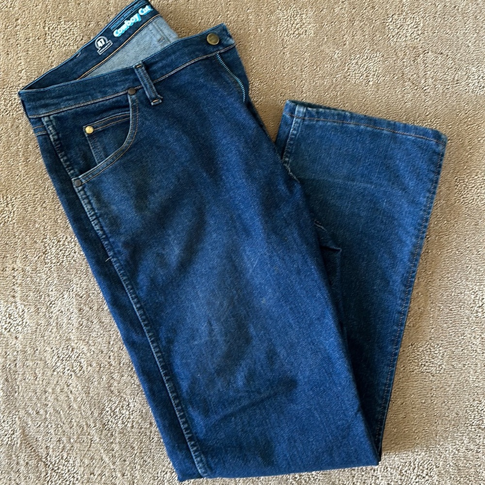 Wrangler - Dark Blue - Jeans